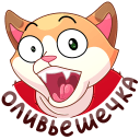 Cat and Mouse VK sticker #23