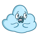 Cloudy VK sticker #3