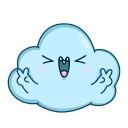 Cloudy VK sticker #43