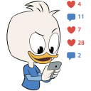 Duck Tales VK sticker #17
