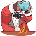 Father Frost and Snow Maiden VK sticker #36