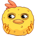 Flapjack and Chick VK sticker #10
