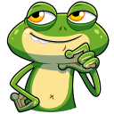 Froggy VK sticker #3
