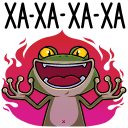 Froggy VK sticker #21