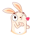 Funny Bunny VK sticker #5