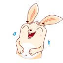 Funny Bunny VK sticker #14