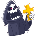 Grim Reaper VK sticker #22