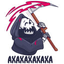 Grim Reaper VK sticker #28