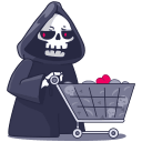 Grim Reaper VK sticker #45