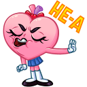 Heart-chan VK sticker #31