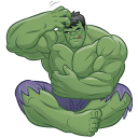 Hulk VK sticker #4