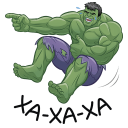 Hulk VK sticker #12