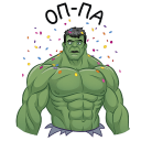 Hulk VK sticker #24