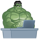 Hulk VK sticker #26