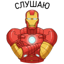 Iron Man VK sticker #15