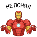 Iron Man VK sticker #18