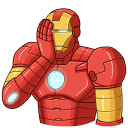 Iron Man VK sticker #23
