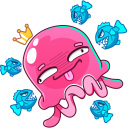 Jellyfish Jill VK sticker #21