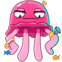 Jellyfish Jill VK sticker #35