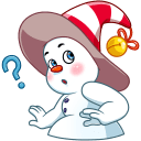 Little Snowman VK sticker #25