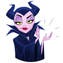 Maleficent VK sticker #1