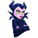 Maleficent VK sticker #10