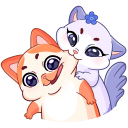 Mew-Meow and Murrmaid VK sticker #2