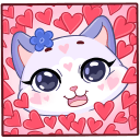Mew-Meow and Murrmaid VK sticker #12