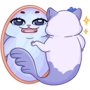 Mew-Meow and Murrmaid VK sticker #23