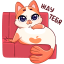 Mew-Meow and Murrmaid VK sticker #36