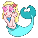 Mermaid Marina VK sticker #40