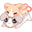Mice Hugs VK sticker #8