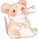 Mice Hugs VK sticker #26