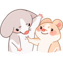 Mice Hugs VK sticker #27