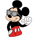 Mickey Mouse VK sticker #9