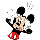 Mickey Mouse VK sticker #20