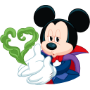 Mickey the Vampire VK sticker #5