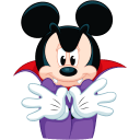 Mickey the Vampire VK sticker #7