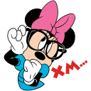 Minnie Mouse VK sticker #7