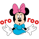 Minnie Mouse VK sticker #12
