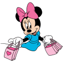 Minnie Mouse VK sticker #19