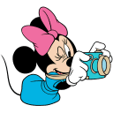 Minnie Mouse VK sticker #23