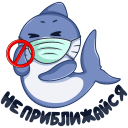 Mister Shark VK sticker #1