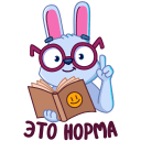 Momma Bunny VK sticker #34