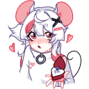 Mousey in a sweater VK sticker #7