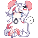 Mousey in a sweater VK sticker #8