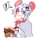 Mousey in a sweater VK sticker #22