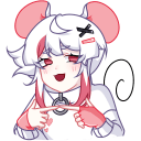 Mousey in a sweater VK sticker #46