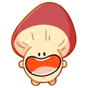 Mushrooms VK sticker #7