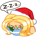 New Year with Marie VK sticker #9